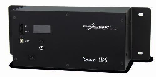 DOMO 815 Line Interactive Onda Pseudosinusoidale Dalla sinergia tra la ricerca continua nel campo della conversione dell energia ed il marketing sviluppato, nasce la linea di UPS DOMO 815 disponibili