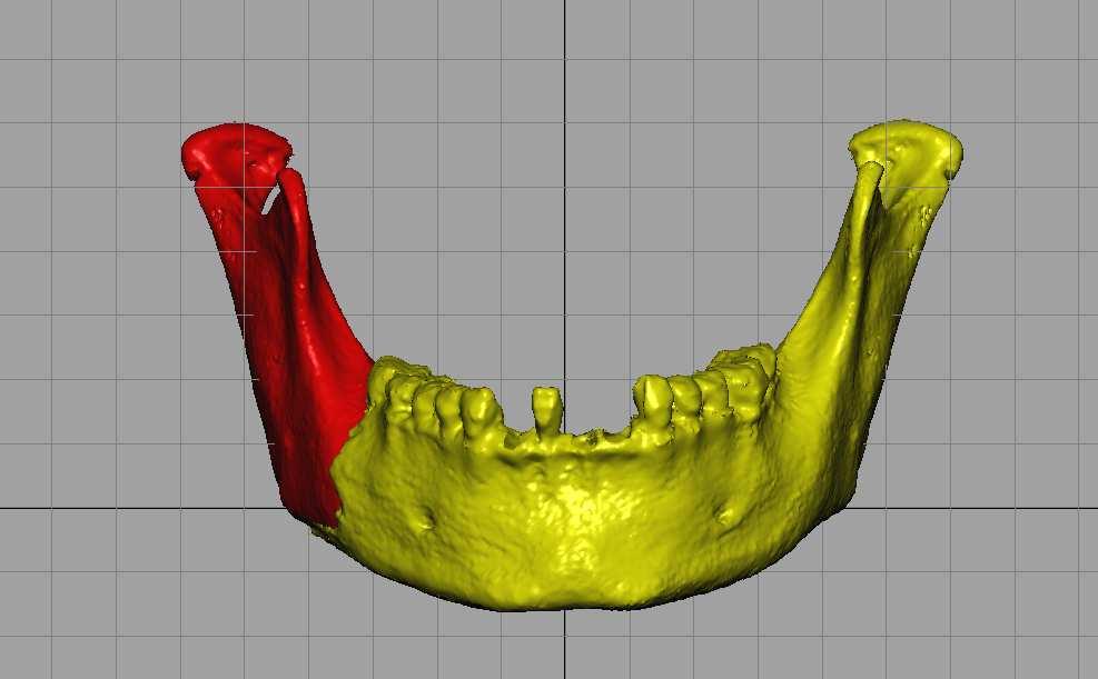 Spostare la porzione integrante così ottenuta grazie agli strumenti di