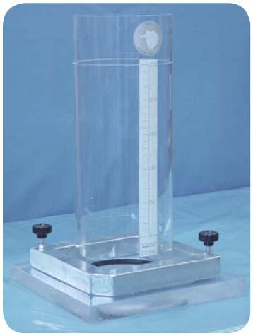 Misurazioni FONOMETRICHE METODI di MISURAZIONE della DRENABILITÁ PERMEAMETRO - la prova consiste nel misurare quanto tempo impiega una quantità d acqua nota a defluire da un recipiente alla