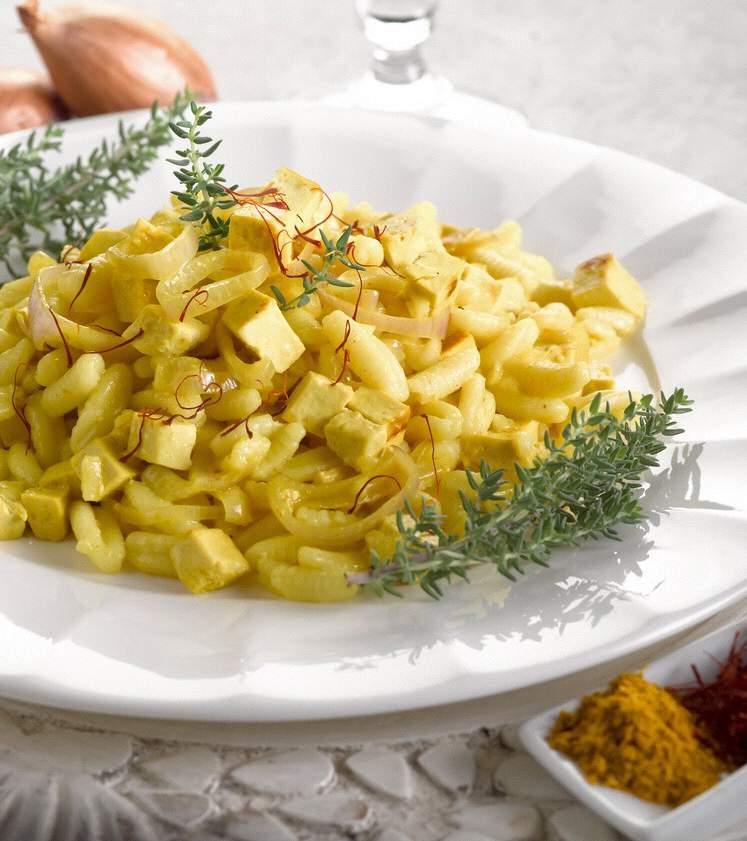 Gnocchetti con zucchine Sorbetto al Mango e Lime e