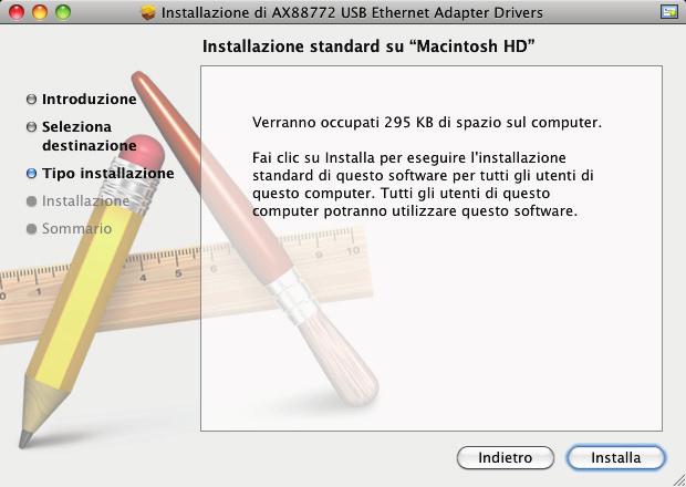 Installazione in Mac OS X 1. Inserire il CD driver in dotazione nel lettore CD del vostro computer. Fare doppio click sull icona del CD ed aprire la cartella Driver\Mac. 2.