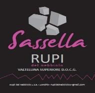 I ROSSI LOMBARDIA Valtellina Superiore Sassella docg Rupi Uvaggio: 100% nebbiolo Colore: colore rosso granato Profumo: franco con sentori di frutta matura; di corpo e armonico Sapore: tannico con