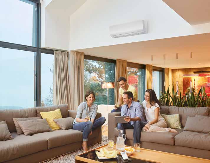 Comfort innovativo: FTXM-M Unità eleganti per l'installazione a parete, che garantiscono la massima qualità dell'aria interna e prestazioni uniche.