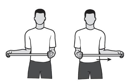 la guarigione dei tessuti riparati Poco alla volta raggiungere il ROM (Range Of Motion) completo, l articolarità passiva completa (settimane 4-5) Diminuire il dolore e