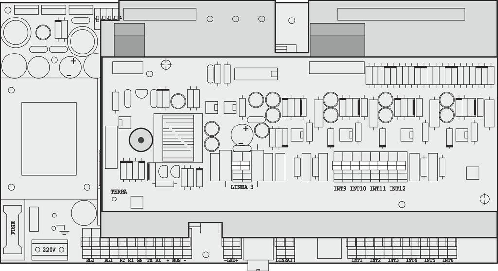 ES14E installation As referred to the chapter "General", to FT208E can be added the expansion card (ES14E).