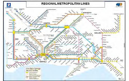 Linee metropolitane regionali Sistema tariffario integrato UNICO CAMANIA: viaggi in tutta la