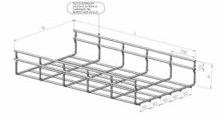 Elementi rettilinei H 100 Accessori Supporto per