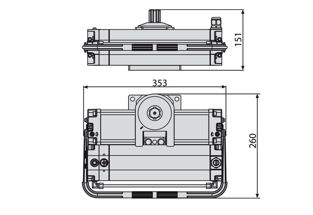 THALIA P D113747 00002 Incorporata Quadro di comando per 1 o 2 operatori in 24V per cancelli a battente elettromeccanici e oleodinamici con gestione elettroserratura, per impianti ad alta complessità