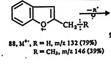 Furano e benzofurano 2 e 3 alchil