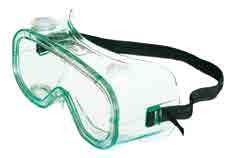 B VISTAMAX 2000 Occhiali a mascherina in policarbonato disponibili con ventilazione diretta o indiretta.