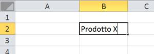 Funzionalità di base: inserire dati nelle celle 3/4 Per poter utilizzare Excel è necessario sapere come inserire un contenuto all interno