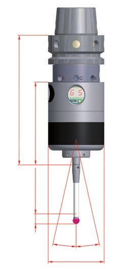 Può essere prolungato modularmente ed è ottimale per le misure complesse. Con la sua funzionalità bidirezionale, può operare con il presetting a onde radio RWT35.50 e un solo ricevitore RWR95.40.