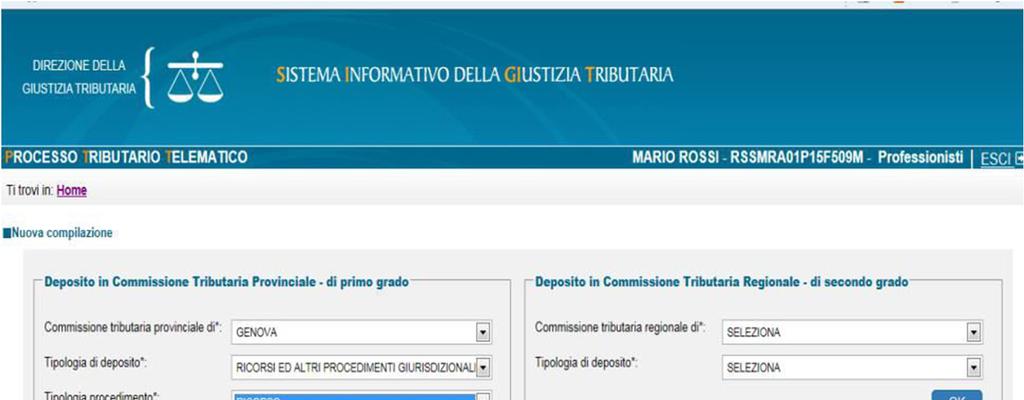 Deposito telematico degli atti AREA