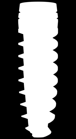 abutment - Elevata stabilità - NON NECESSITA DI ESTRATTORE COLLARE CON CONICITÀ INVERSA E MICRO SCANALATURA ANULARE - Supporto ottimale dei tessuti molli - Massimo volume dell'osso alveolare - Minor