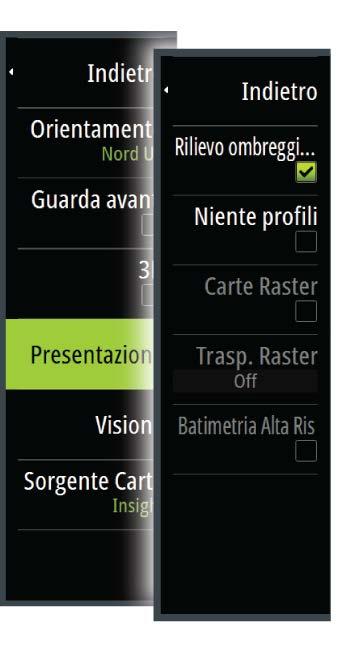 Low (Minimi) Livello di informazioni di base che non può essere rimosso e comprende informazioni necessarie in tutte le aree