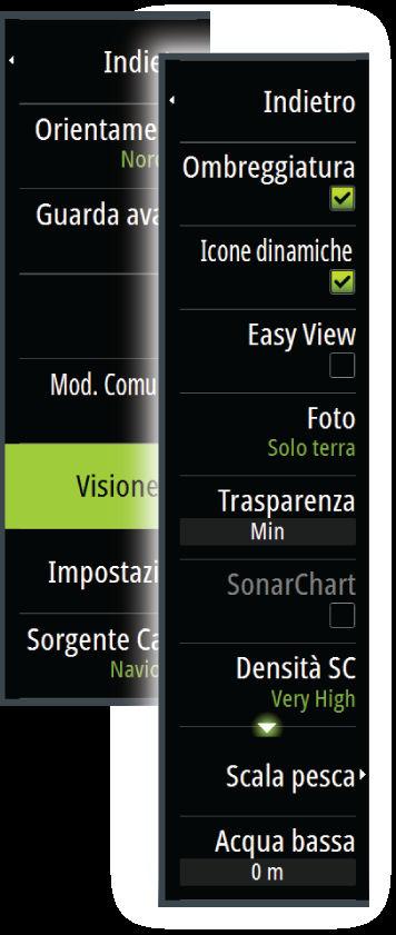 correnti. I dati sulle maree e sulle correnti disponibili nella cartografia Navionics si riferiscono a una data e un'ora specifiche.