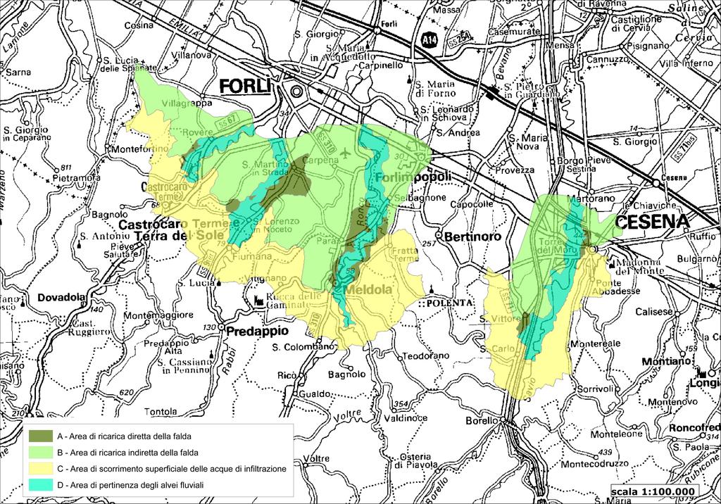 7 Aggiornamento cartografico al 2012 A seguito di ulteriori elementi forniti al Servizio Geologico, Sismico e dei Suoli della Regione