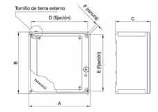 DIMENSIONALI 496 368 25 238,5 A B C D E F * vite 85 252 52 69 236 7 M6 252 35 93 224 300 9 M0 35 35 93 300 286 9 M0 Serie TUNNEL - Prese e spine da 25A per elettroventilatori da galleria Serie TUNNEL