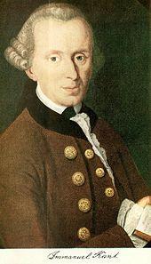 (immagine da Wikipedia) EMANUELE KANT (Königsberg 1724-1804) VITA Nel Settecentoventiquattro nato A Konigsberga figlio d un sellaio, In teologia Kant si è laureato In sua città.