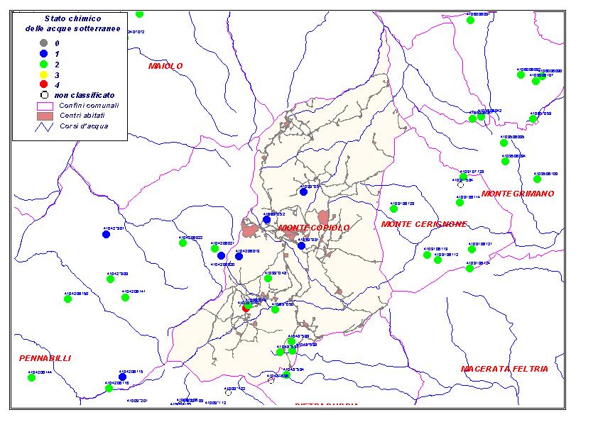 Codice Comune 41033 MONTECOPIOLO Pozzi e sorgenti Codice località tipo classificazione importanza N prese 41033*05 Salcinelle s 1 1-5 l/s 41033*051 Metella s 1 5-30 l/s 1 41033*050 Pineta s 1-5 l/s 1