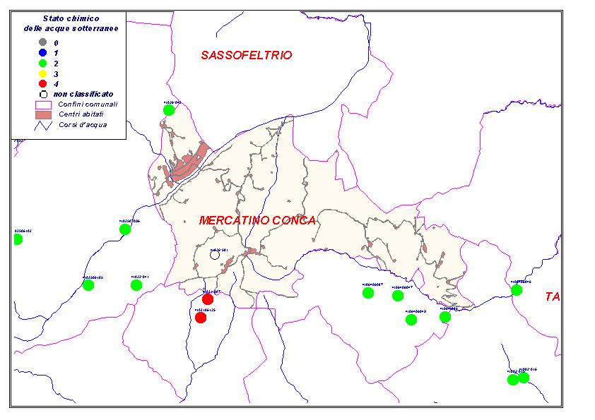 Codice Comune 4106 MERCATINO CONCA Pozzi e sorgenti Codice località tipo classificazione importanza N prese 4106*581 Ca' Selba s 5 1-5 l/s 1 4106*043 Ca' Merone s 5-30 l/s 1 Classificazione ai sensi