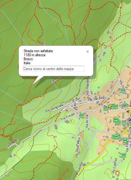 Cartografia digitale Ve;oriale Le mappe vekoriali sono mappe realizzate appositamente per essere u)lizzate dai GPS.