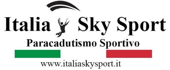 !! ITALIA SKY SPORT a.s.d è registrata con il n. 5315 serie 3, del 14 luglio 2014 presso l Agenzia Delle Entrate - Direzione Provinciale di Reggio nell Emilia Codice Fiscale n.