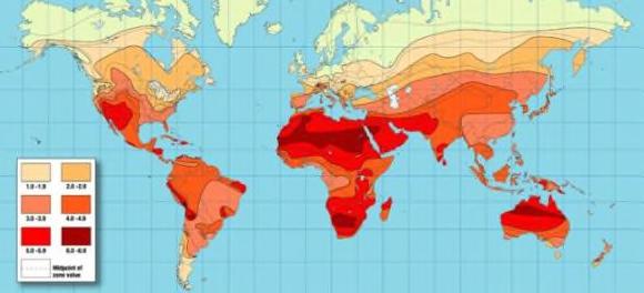 srl MERCATO MERCATO POTENZIALE EU: 400 M 1 milione di m2 di collettori solari termici installati nel 2011 in EU (solo nel Mediterraneo) (Fonte: EuroObserv ER 2012) AREE GEOGRAFICHE D INTERESSE - Sun