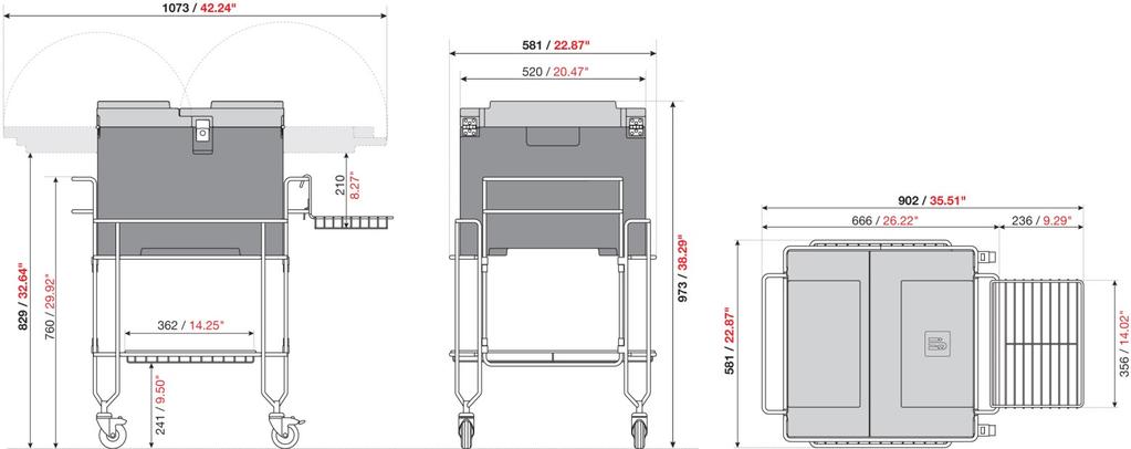 DIMENSIONI, PESO E IMBALLO MODELLO MODEL LUNGHEZZA LENGTH PROFONDITÀ DEPTH ALTEZZA HEIGHT PESO WEIGHT DIMENSIONE IMBALLO PACKAGING DIMENSIONS PESO con imballo CRATED WEIGHT mm