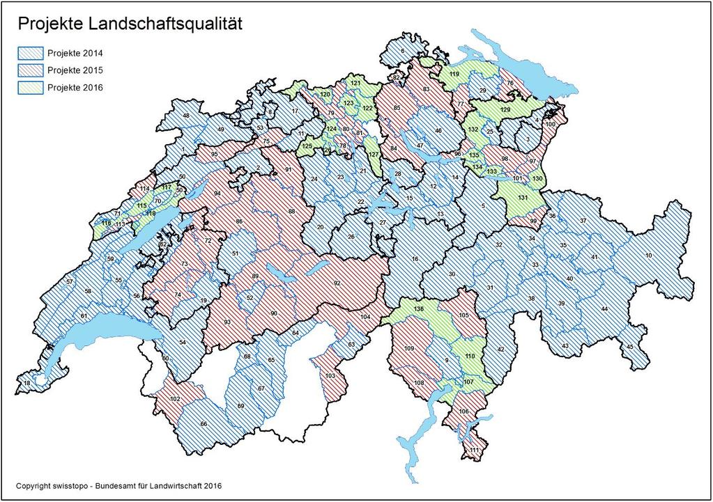 Qualità del paesaggio rurale I progetti