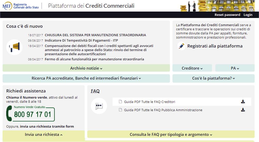 13.1 Controlli preventivi per le scuole che non usano SIDI La piattaforma dei Crediti Commerciali ha dei vincoli precisi in merito ai dati che le vengono comunicati pertanto per evitare errori