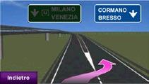 Quando si percorrono strade principali, potrebbe essere