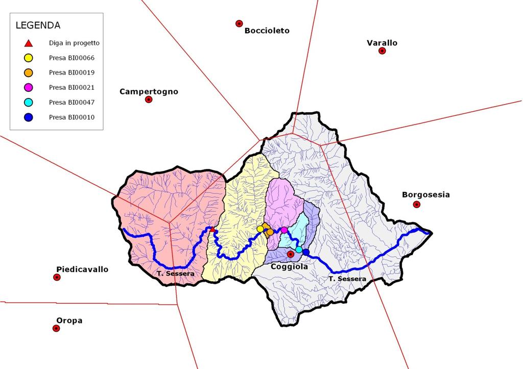 Il regime pluviometrico è tipicamente nord-mediterraneo con massimi primaverili ed autunnali e minimo invernale più accentuato di quello estivo.