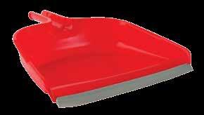 DAINO DUSTPAN - Small plastic dustpan to collect small quantities of dirt, with rubber edge to make the collection of the particles easier.