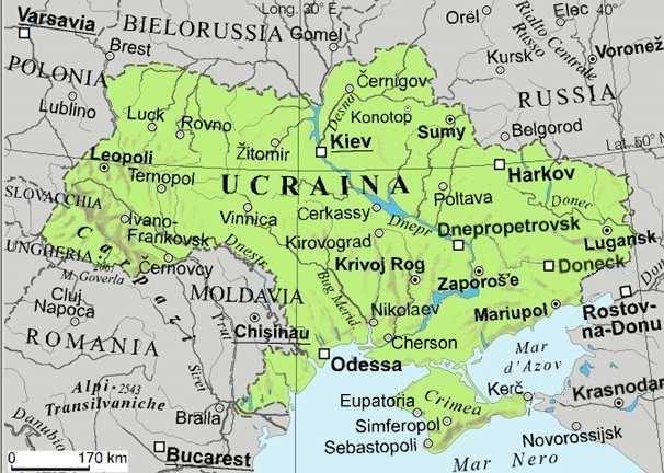 UCRAINA Vi invitiamo a contattarci per verificare le condizioni di