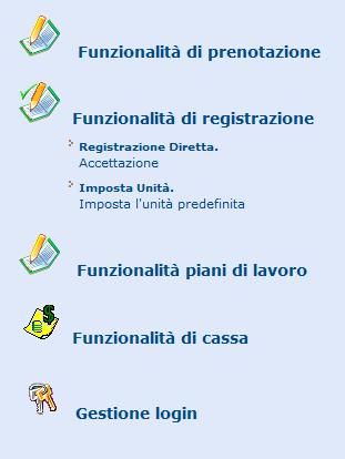 4. FUNZIONALITA DI REGISTRAZIONE DIRETTA La registrazione diretta permette di registrare, in casi