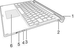 Dopo averla configurata e averla collegata al tablet, Bluetooth Keyboard è in grado di rilevare quando il tablet è chiuso e può spegnerlo, se necessario, per risparmiare energia.