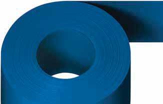 Tribo-Tape Tribo-Tape Vantaggi Versatile: primo Tribo-Tape Tribo-Tape Dati tecnici Tribo-Tape Materiale: A160 Bassi coefficienti d'attrito Elevata resistenza all'abrasione Temperature fino a +90 C