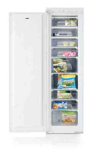 Porta reversibile - Volume netto frigorifero: 316 litri - Classe climatica: N-ST - NEW 34900359 CFLO 3550 E/1
