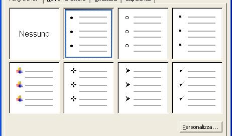 FORMATTARE UN DOCUMENTO Elenchi puntati e numerati Attivazione Prima della digitazione del testo Durante la digitazione del testo