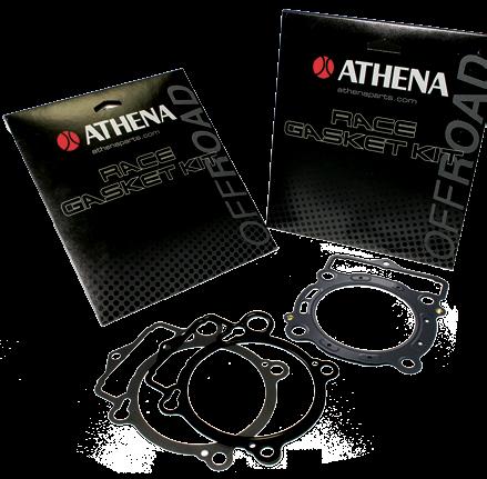 OFF ROAD For all loose gaskets please visit athenaparts.com KIT COMPLETO: il kit completo Athena comprende tutte le guarnizioni, rondelle necessaire per la ricostruzione del motore.