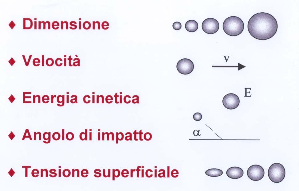 PARAMETRI CHE INFLUENZANO LA DINAMICA