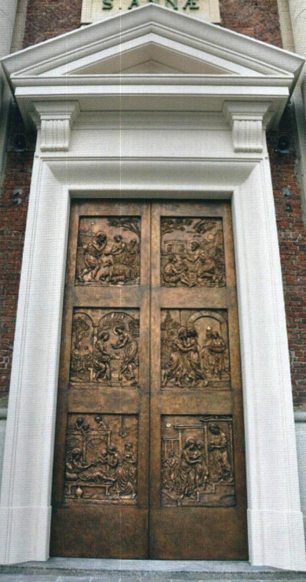 Il portale bronzeo del santuario di S.