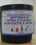 Rifiuti sanitari urbani differenziati Vetro, plastica, alluminio Elenco esemplificativo: Contenitori o imballaggi in plastica vetro ed alluminio vuoti (bottiglie d acqua, bibite flaconi/dispensatori