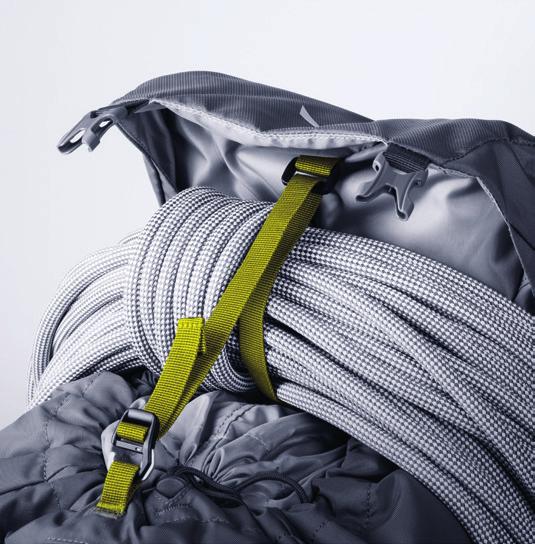 Asola portameteriale sul cinturino a vita Cinghie di compressione laterali