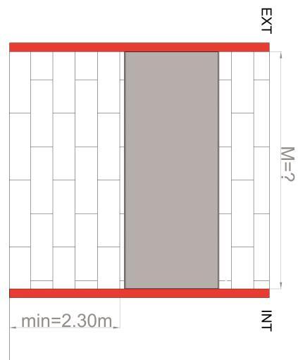 prodotto. Assicurarsi pertanto che all interno di questa area non vi siano interferenze con pareti ed oggetti non removibili. Il diametro del foro da realizzare è 160mm.