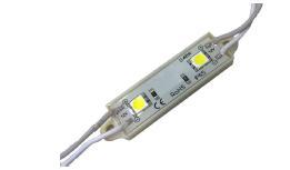 * Luglio 2012 M2 FLUX MINI MODULI CON 2 LED SMD - 5050 MODELLO * Flusso Luminoso * Efficienza Lum. * λd - nm. *CCT - Kelvin M50E-2R12 (rosso) 15 Lm 31 Lm/W 620-630 nm M50E-2B12 (blu) 7 Lm 14.