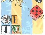1. Contenuto Un mazzo di carte che include: 5 piogge 8 provviste Animali 5 carte punteggio la prora dell Arca 3.