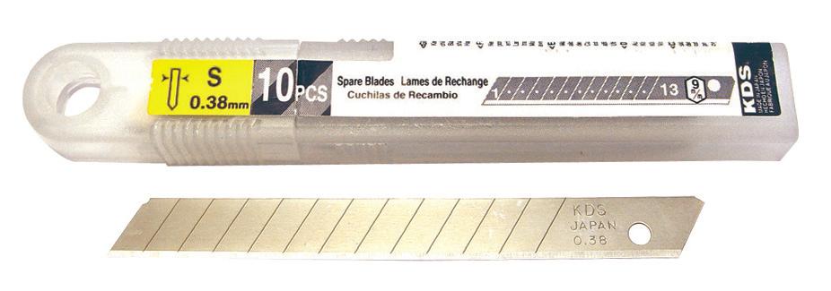110x18x0,50mm Serie industriale L astuccio contiene 10 lame Lame da 25