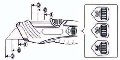 imballo PZ: 36 Cutter antinfortunistico con corpo